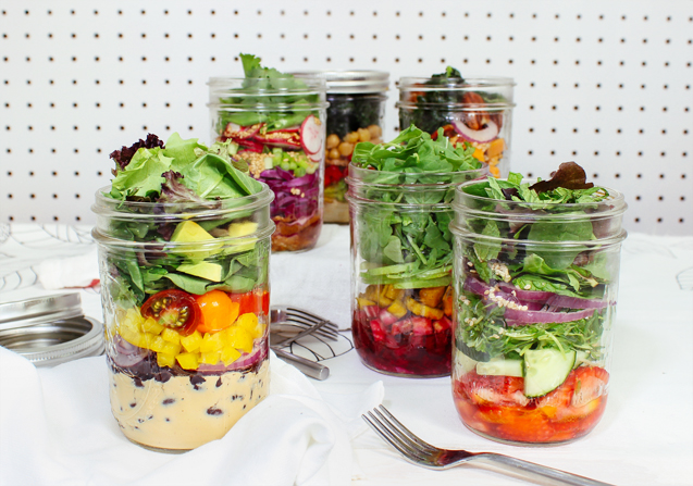 On-The-Go Jar Salads: 6 Weeks of Inspiration - YumUniverse